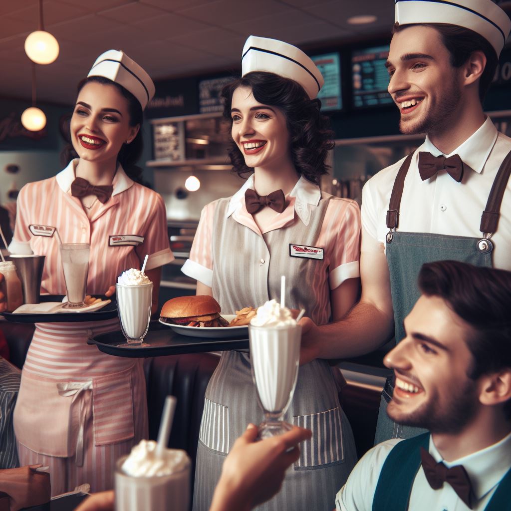 Advancement Paths for Waitstaff in American Eateries

