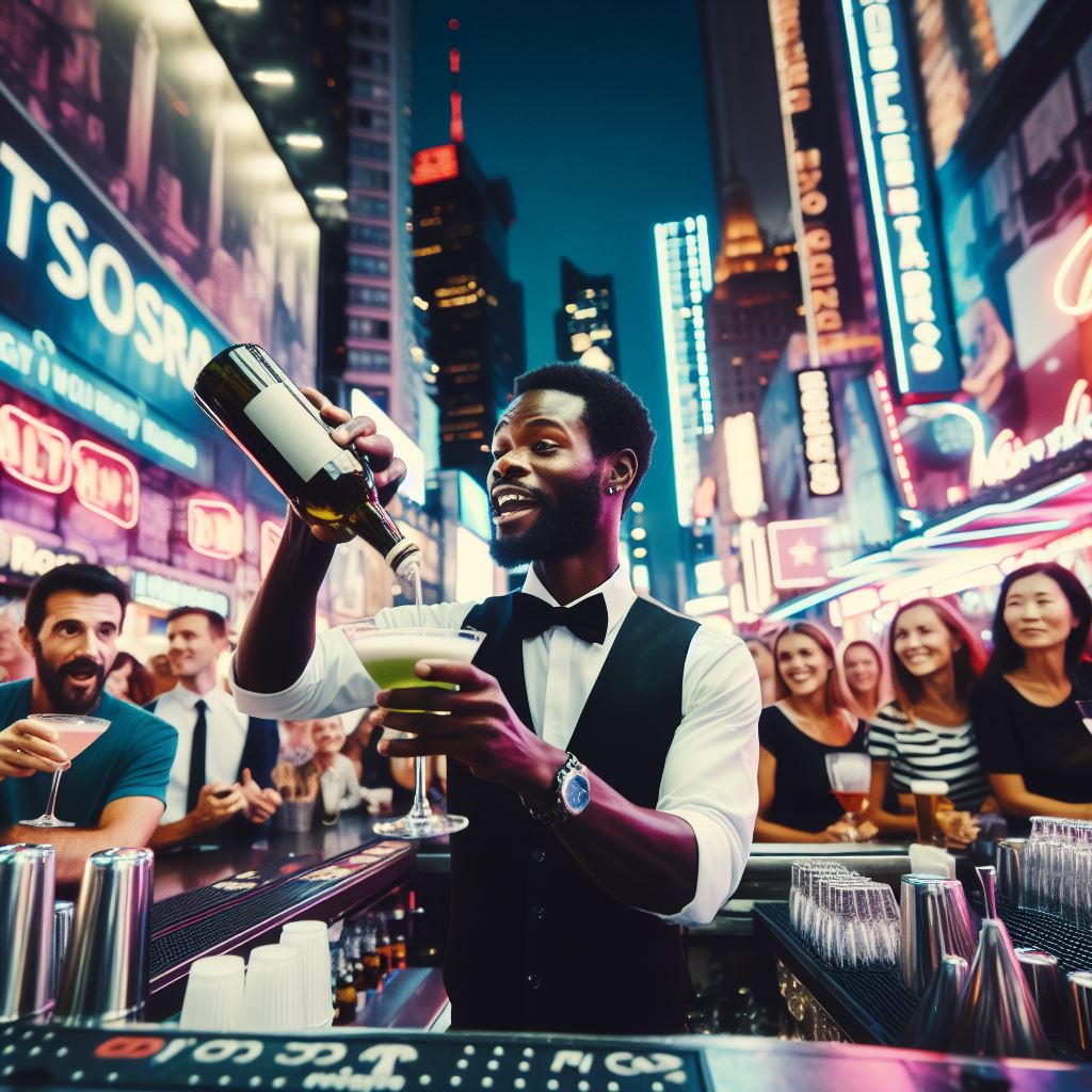 Challenges and Rewards of Bartending in Big US Cities