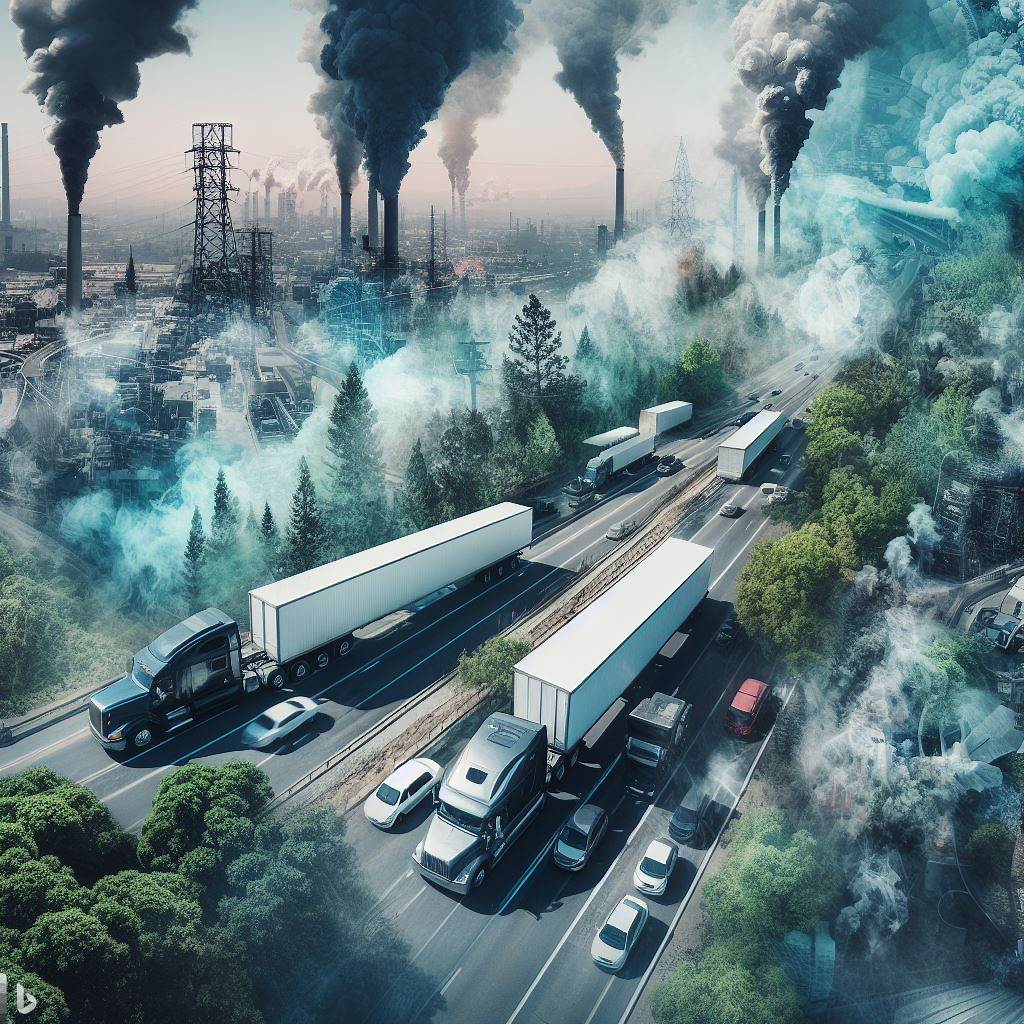 The Environmental Impact of Trucking in the US