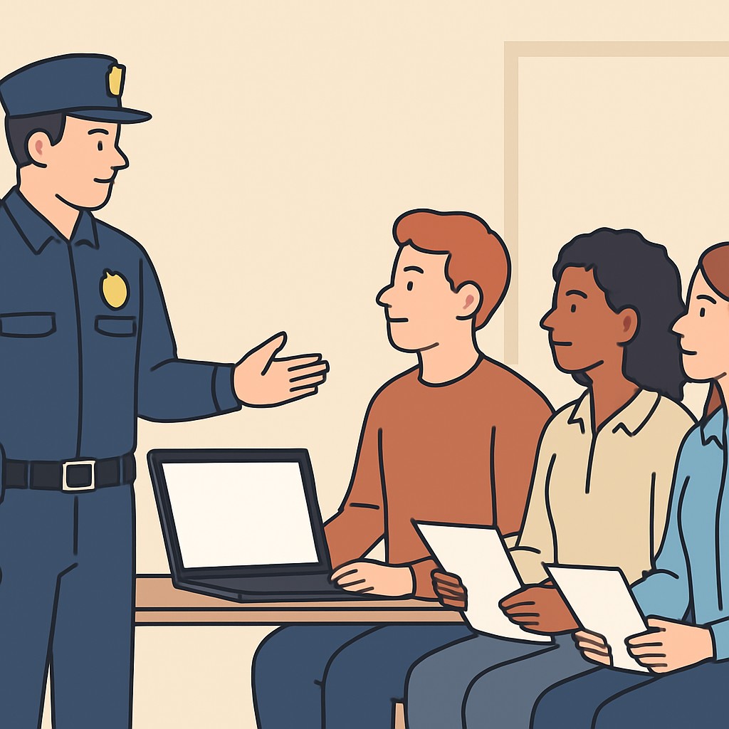 Campus Security Officer: Conducting Safety Workshops