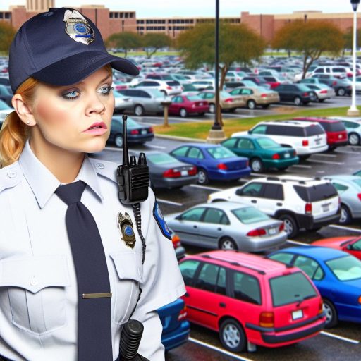 Campus Security Officer: Ensuring Parking Lot Safety