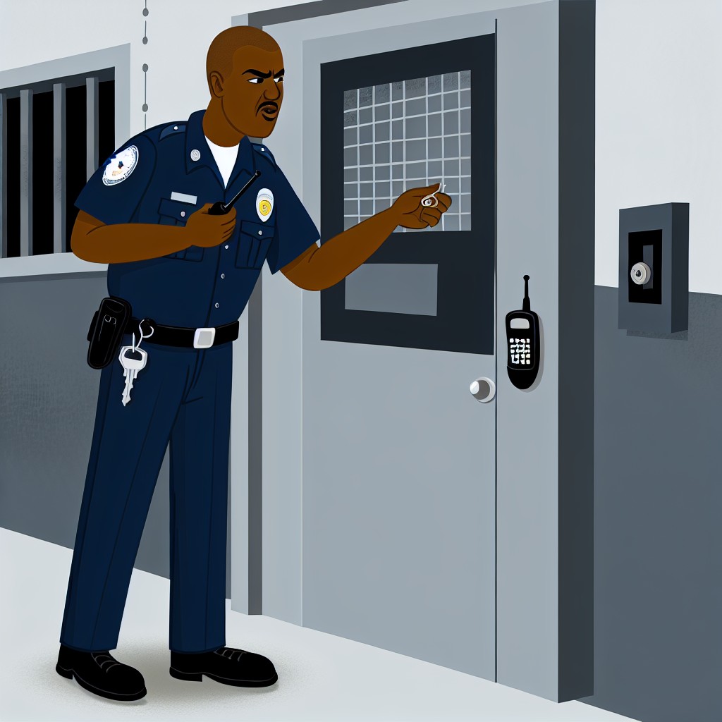 Correctional Officer Legal Responsibilities
