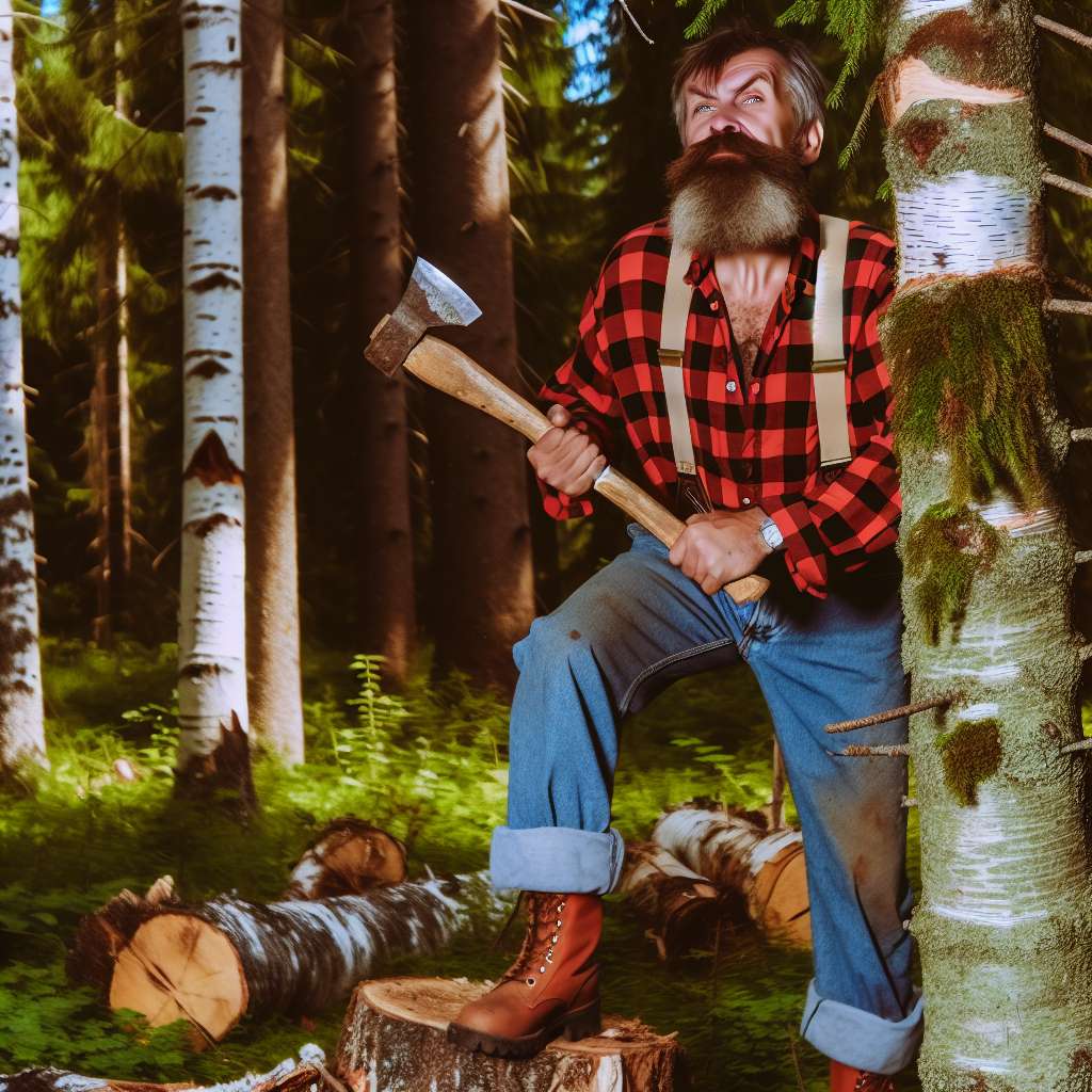 Environmental Impact of Lumberjack Work