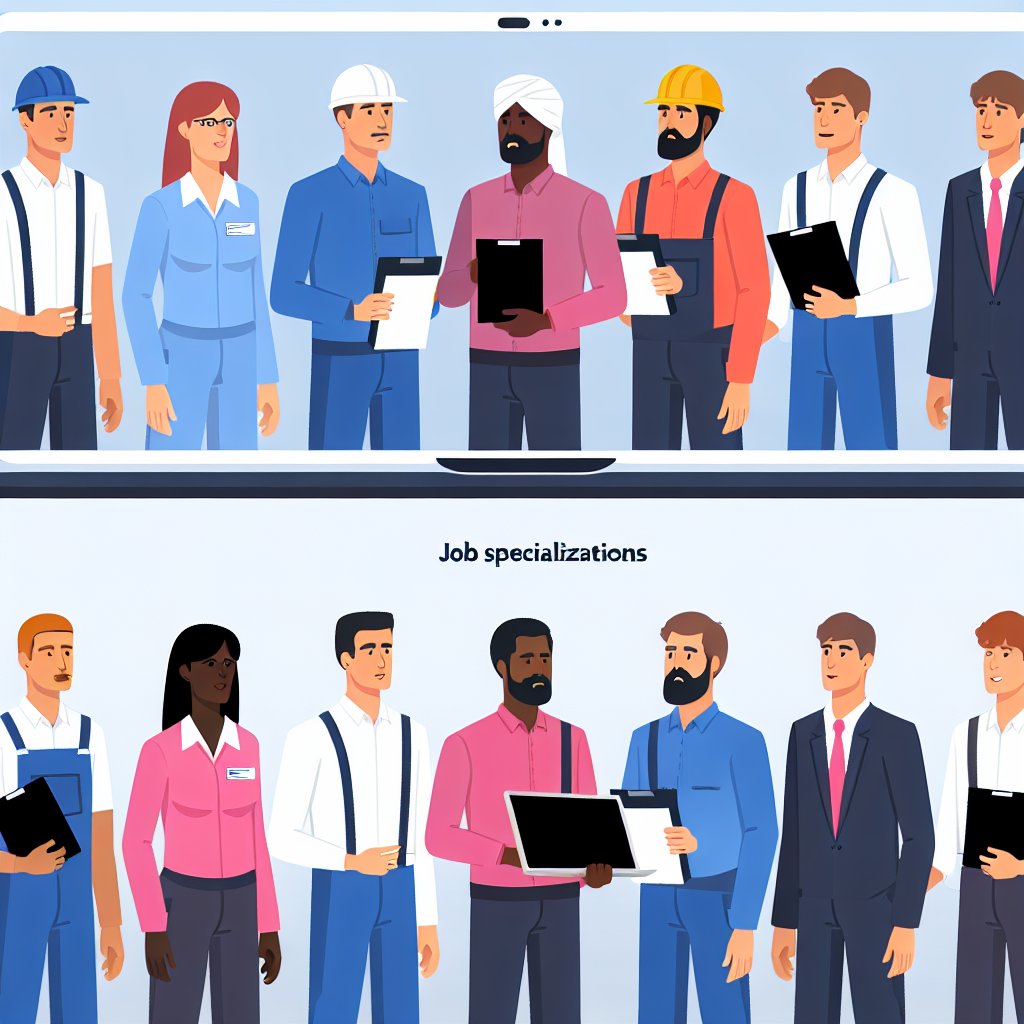Exploring Job Specializations for Dock Workers