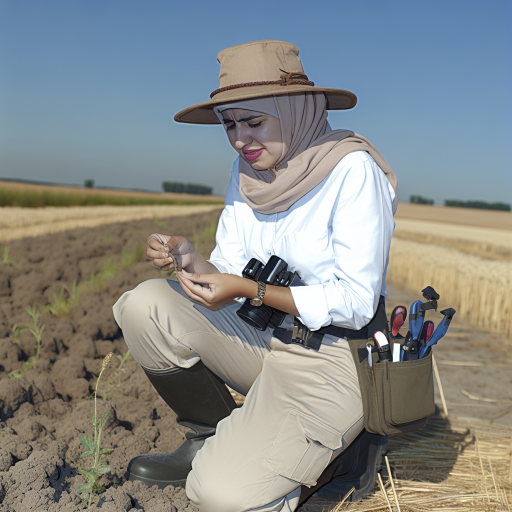 Fieldwork Adventures of Environmental Scientists in Agriculture