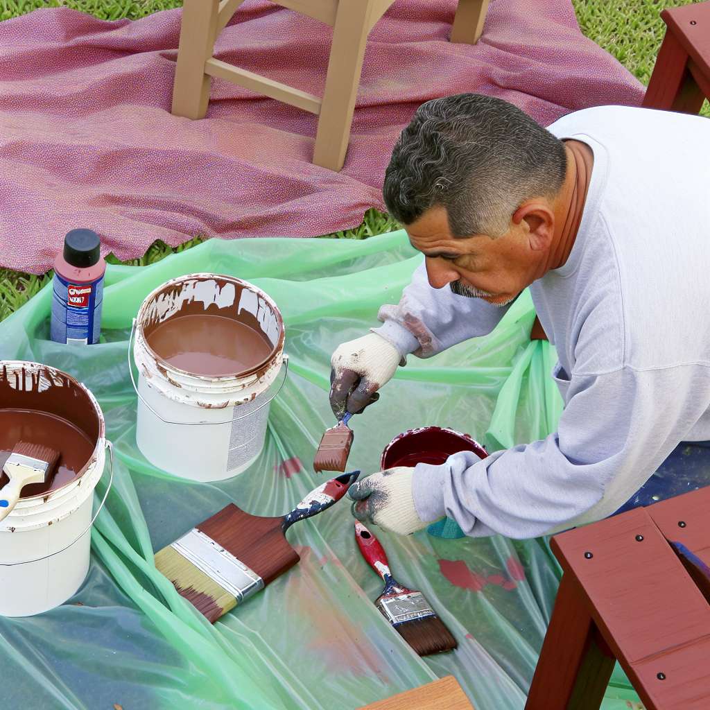 How to Paint Outdoor Furniture for Durability