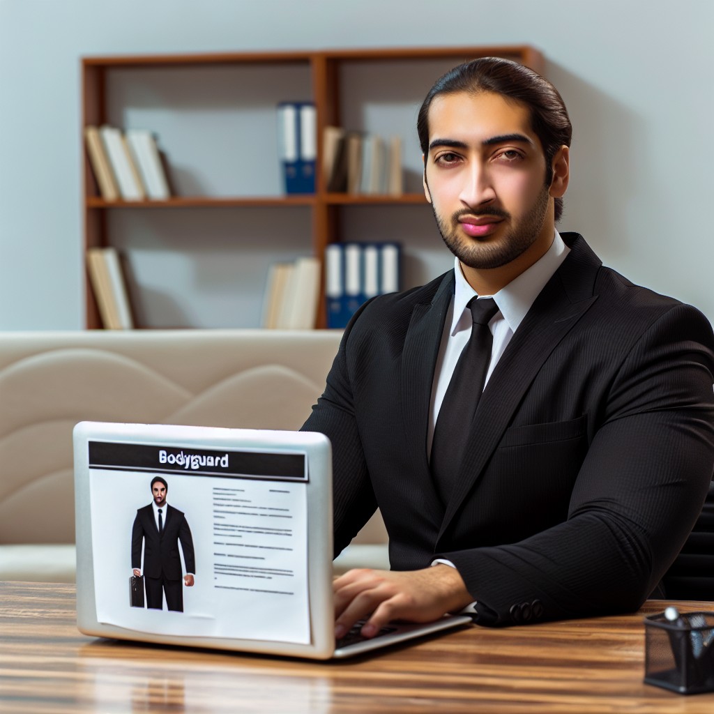 How to Write a Professional Bodyguard Resume