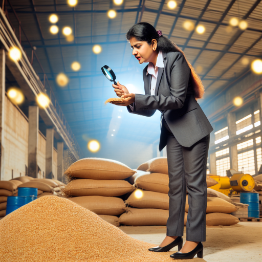 Quality Control Inspector's Role in Grain Inspection