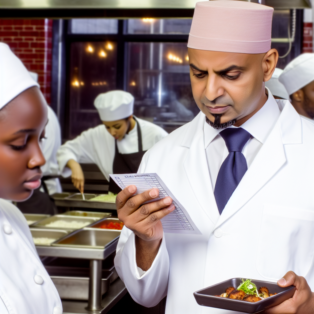 Restaurant Manager's Role in Quality Control