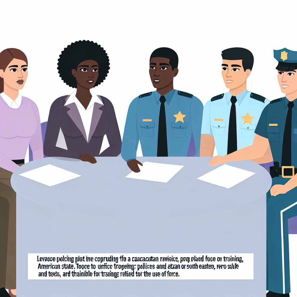 State Trooper Use of Force Policies and Training