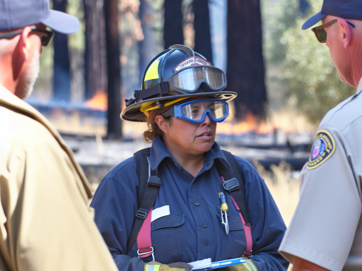 Wildland Firefighter Coordination with Local Authorities