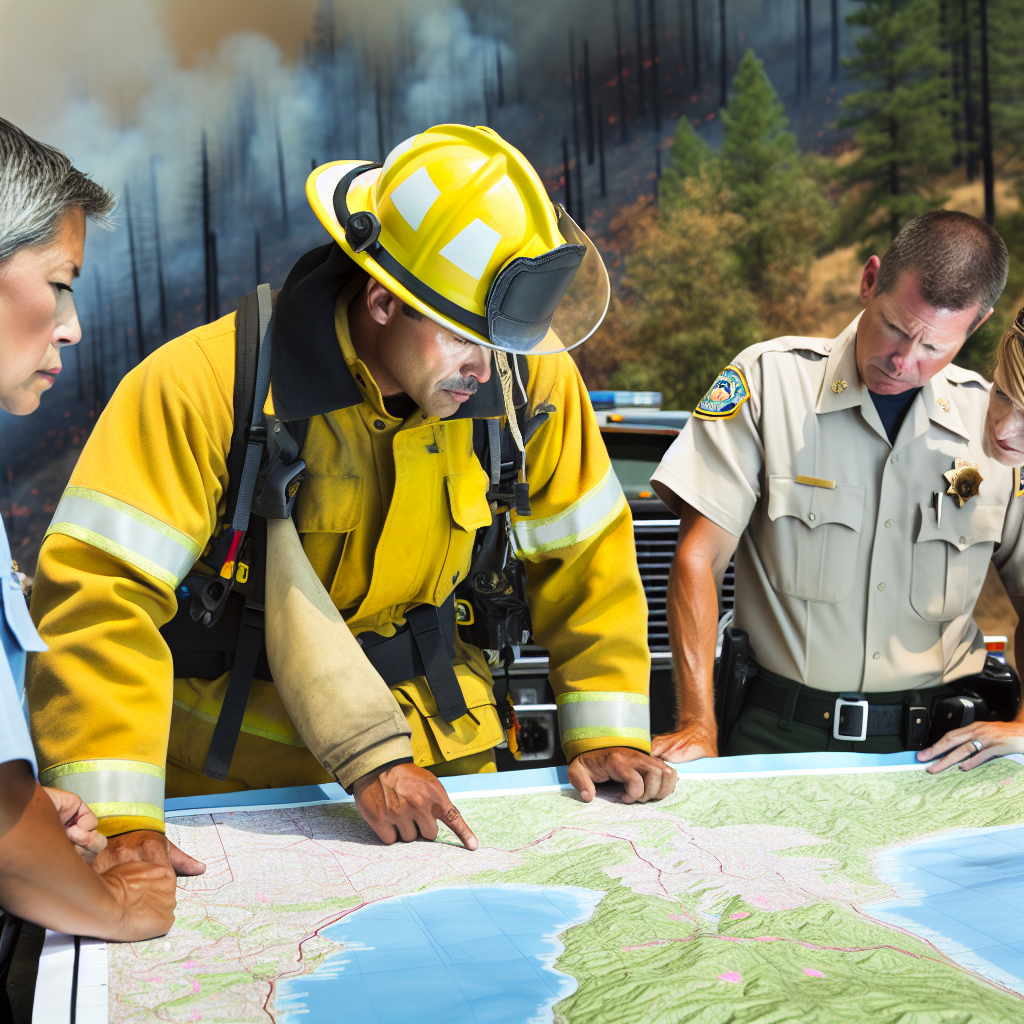 Wildland Firefighter Coordination with Local Authorities