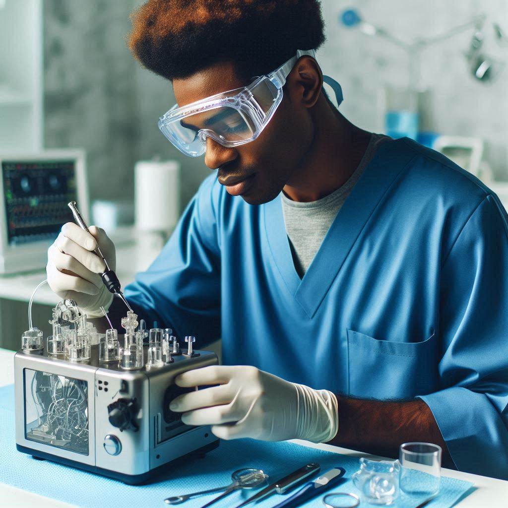 Work Environment of a Biomedical Equipment Technician