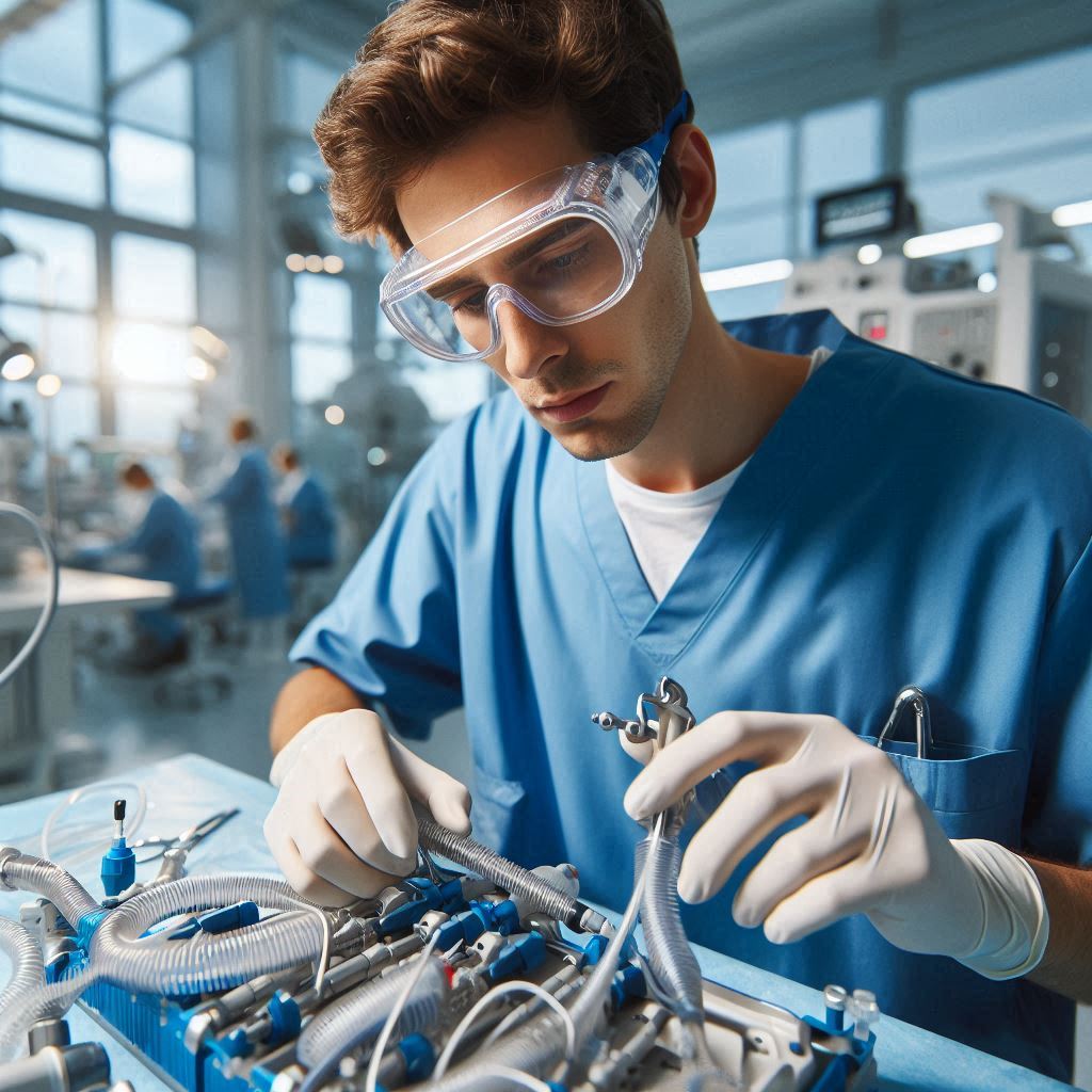 Tech I Work Environment of a Biomedical Equipment Technician
