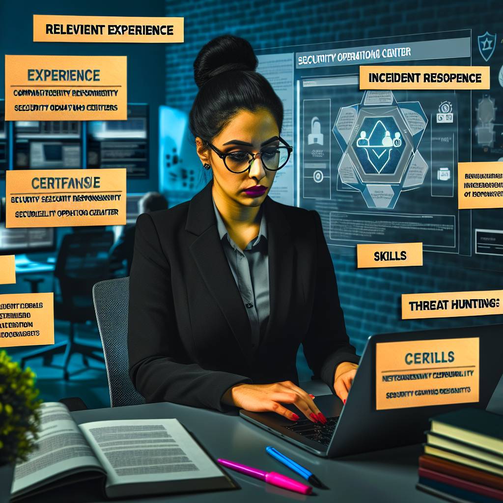 How to Build a Strong SOC Analyst Resume