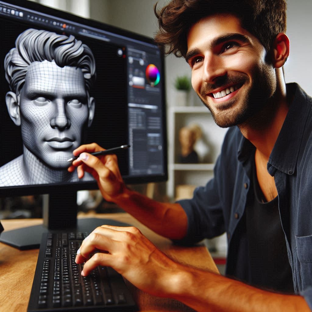 Digital Sculpting: Combining Art with Technology