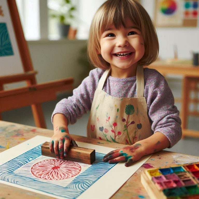 Printmaking for Children's Art Education