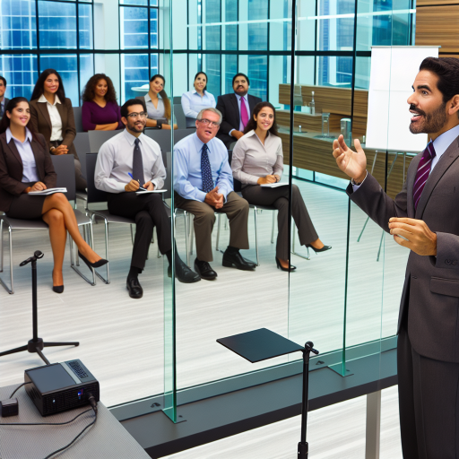 Corporate Trainer: Mastering Public Speaking Skills