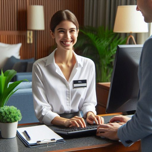 Customer Interaction Strategies for Front Desk Agents