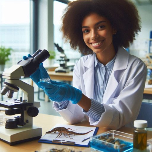 Marine Biologist Research on Marine Ecosystems